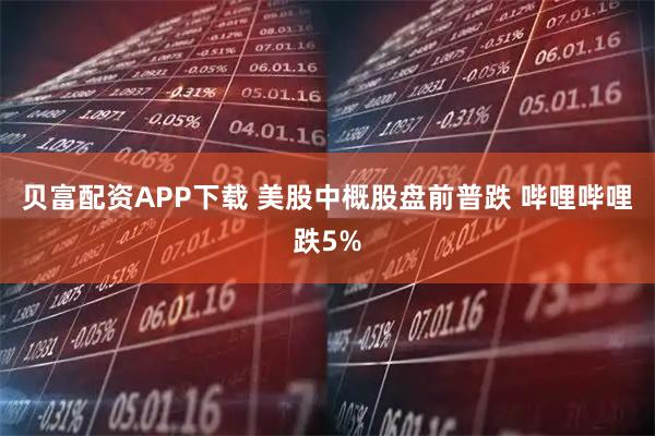 贝富配资APP下载 美股中概股盘前普跌 哔哩哔哩跌5%